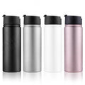 Wholesale Sublimation Blanks Gym Fitness 18/8 Thermos Stainless Steel Vacuum Flip-top Flask Insulated Sports Water Bottles