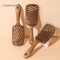 New Design Professional Faster Blow Drying Curved Vent Styling Hair Brushes for Women