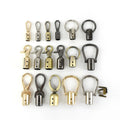 Meetee Alloy Hanging Clock Decorative Hook Handbag Hardware Accessories Bag Hanger Screw Buckle