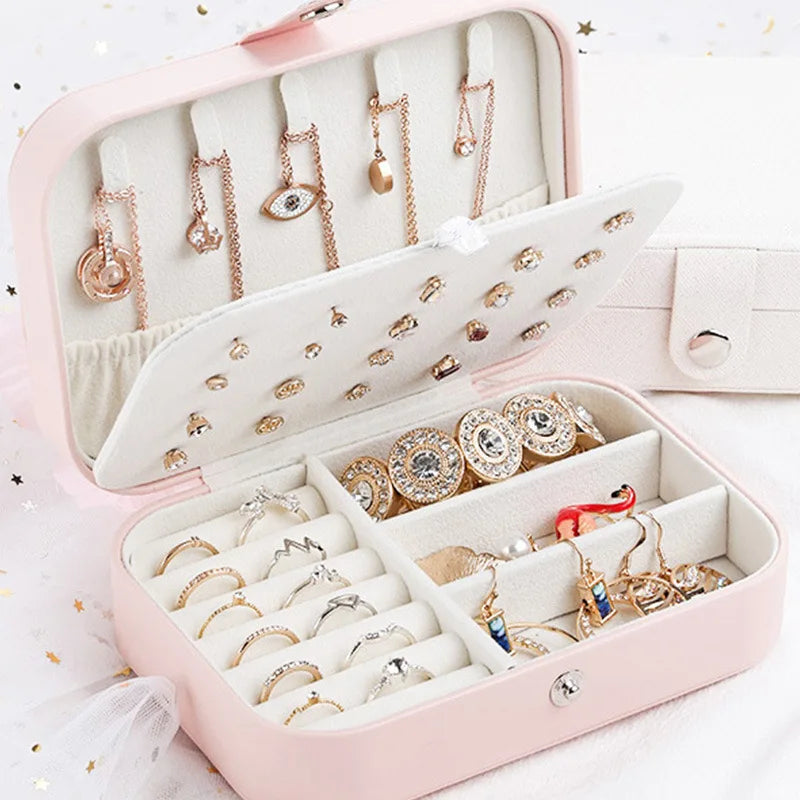 Jewelry Storage Box Girls Jewelry Storage Box Double Layer Jewelry Box