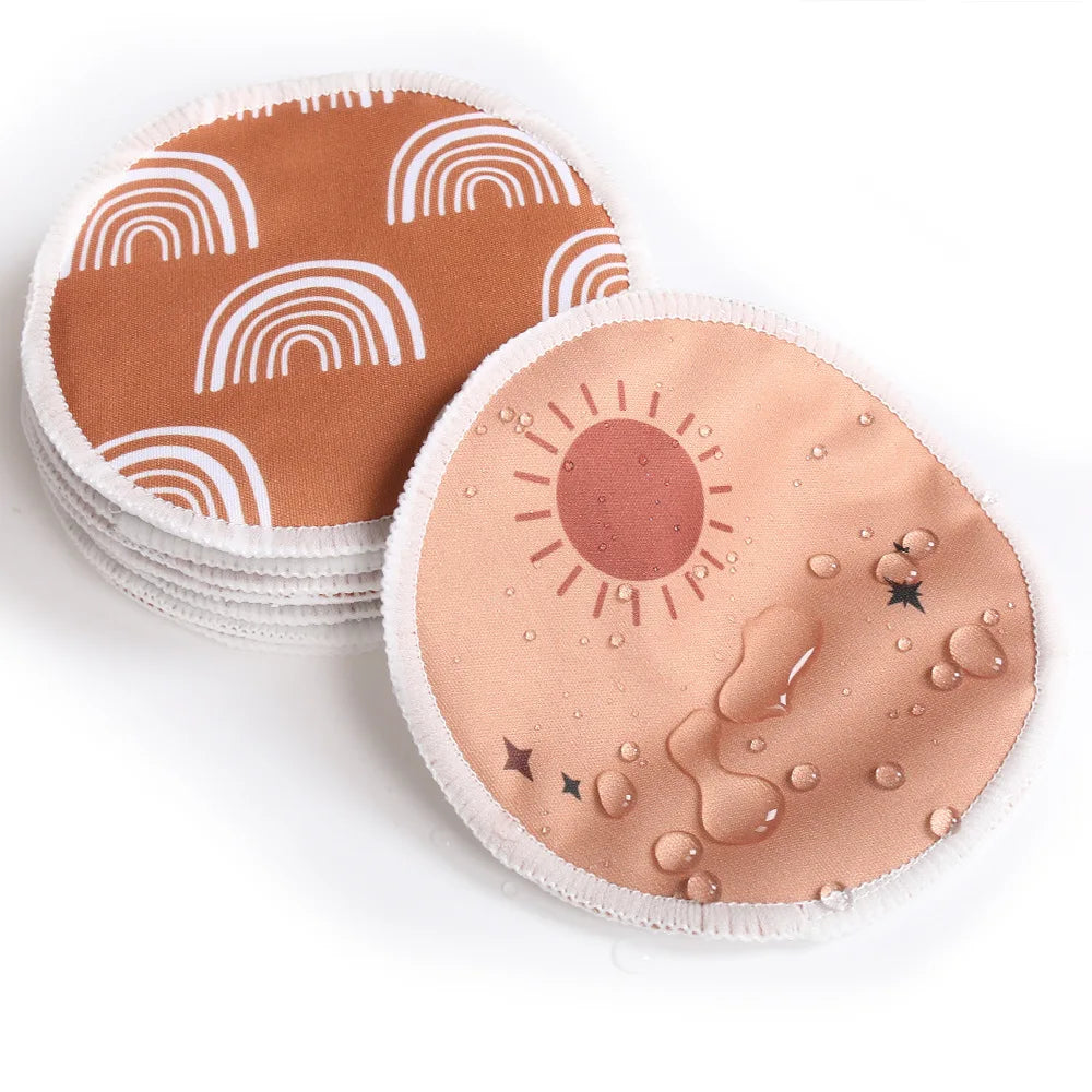 (eye Mask)Reusable Nursing Pads Super Absorbent Washable Waterproof Organic Bamboo Nursing Breast Pads
