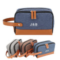 New Design PU Leather Portable Travel Makeup Toiletry Wash Bag 600D Double Zipper Compartments Cosmetic Organizer Bags with Logo