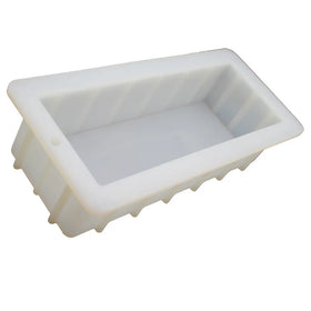 BPA Free Non Stick 1.5kgs Soap Loaf Mould DIY Homemade 1500ml Silicone Rectangle Loaf Soap Making Mold