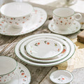 Solhui INS Ceramic Tulip Dinnerware Coffee Cup Noodle Bowl Dinner Dishes Fancy Tableware