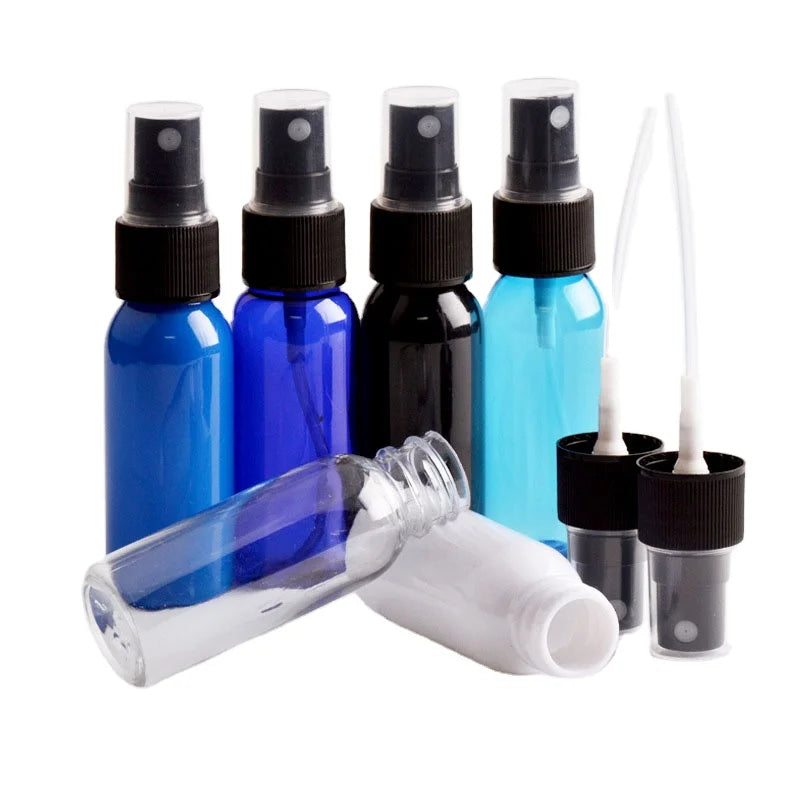 30ml Round Shoulder Bottle Small Spray Bottle Toner Mist Plastic Bottles Suppliers Sprayers Manufacturer
