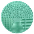 Eco-Friendly Silicone Makeup Brush Cleaner Mat Cosmetics Cleaning Tool