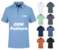 Custom Logo Mock up Quick Shipping Sample Cotton Polo t Shirts Company Uniform OEM Pattern Golf Polo Shirts for Men