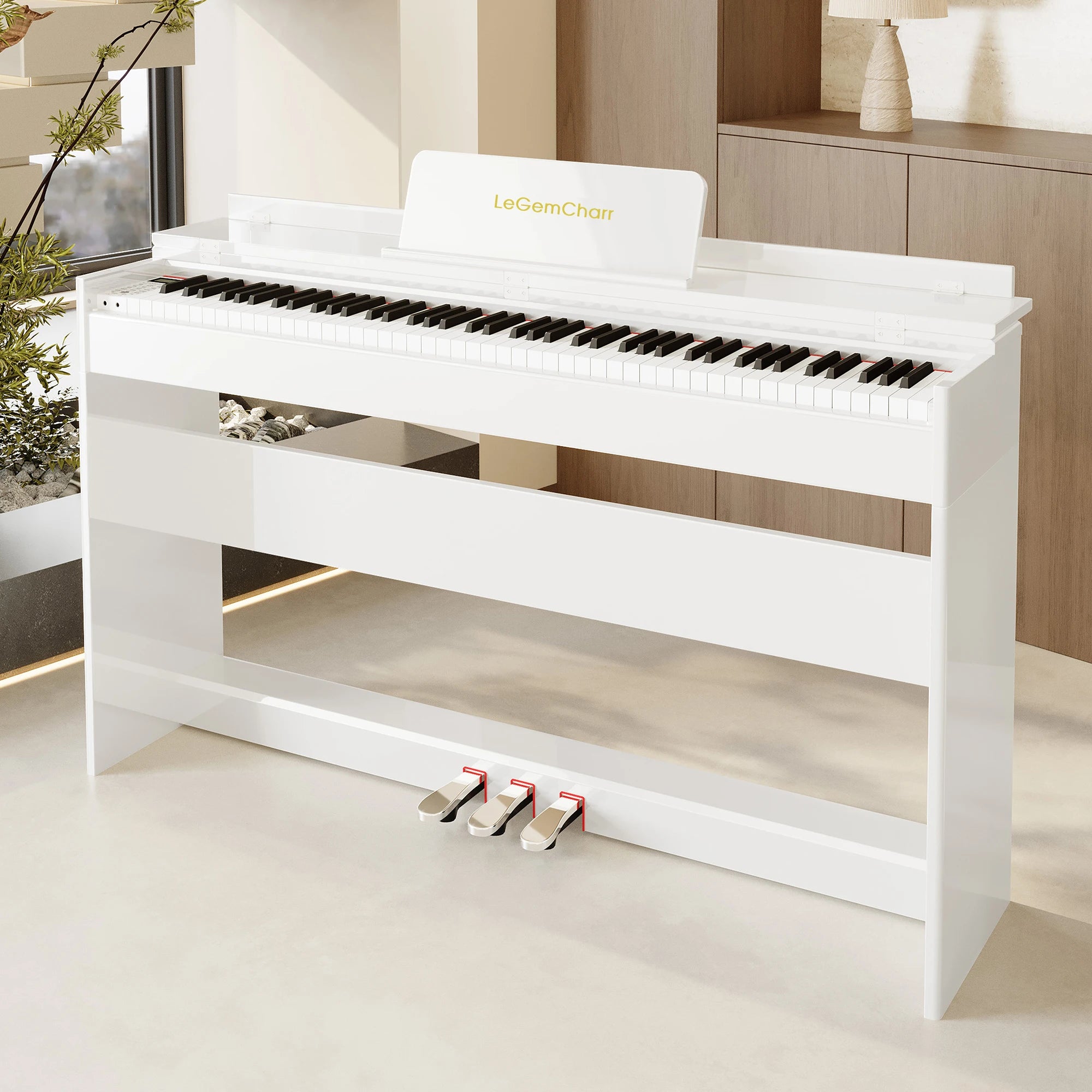 LeGemCharr Price Piano Keyboard Piano Instrumentos Musicales Upright Digital Piano 88 Weighted Keys