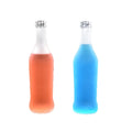 10oz Frosted Glass Bottle for Cocktail Fruit Alcohol Carbonated Soft Drinking 275ml with Custom Crown Cap
