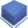 Aji EVA Foam Interlock Puzzle Mats - 60*60cm Colorful Waterproof Tiles Non-Slip Floor Mat for Judo Home Gym & Kids Playroom