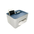 Wholesale Plastic White Car Tissue Box Multifunctional Drawer Box Car Paper Box Cup Holder