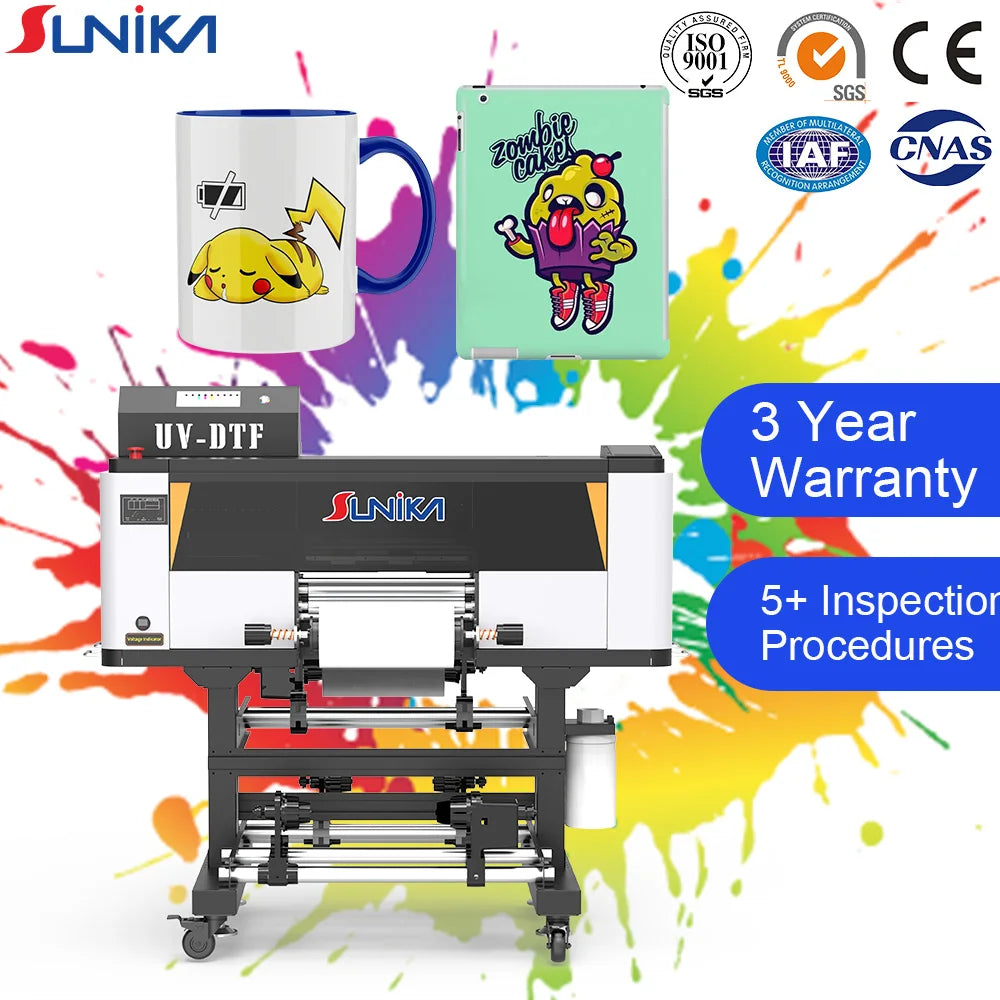 A3 UV DTF Printer Epson XP600 F1080  A2 Acrylic Glass Bottle Sticker Transfer AB Film