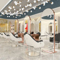 Luxurious Modern Salon Led Mirrors and Chair Furniture Set for Workshop Use with Customized Measurements
