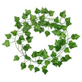 High Quality Odorless Climbers Vines Ivy Artificial Green Leaves Garden Decoration Wedding Decoration Wisteria Flowers