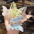 Yi YHJ Women's Hair Accessories Acetate Temperament Acetate Sheet Butterfly Clip Gripper Claw Clips Hair Claw for Women