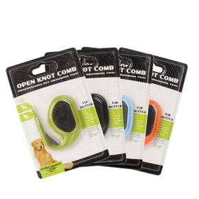Factory Wholesale Portable Stainless Steel Blade Dog Cat Dematting Tool Pet Open Knot Dematting Comb