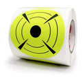 Premium Self Adhesive Practice Shooting Targets Round Target Pasters 3 Inch Fluorescent Paper Target Stickers