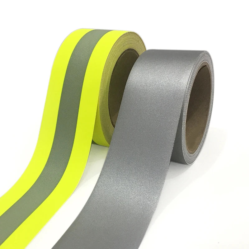 3M 8932 Reflective Fabric Tape Silver Flame Retardant Resistant Tape Sew on Garment FR Reflective Tape