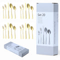 Gift Stainless Steel Cutlery Home Use 20pcs Cutlery Set Spoon Fork Knife Tea Spoon Cutlery
