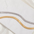 5mm Herringbone Chain Necklace Snake Chain Stainless Steel Necklace PVD Gold Plated