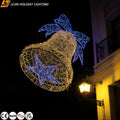 Commercial Events Decoration Holiday Lighting 3D Led Large Star Bell Motif Lights