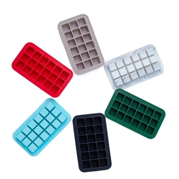 Ice Cream Molds Trays Silicone for Chilled Drinks Custom Ice Maker Mold Silicone for Beverages