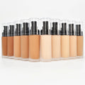 New Arrival Waterproof Makeup Foundation Private Label Fit Me Foundation Full Coverage Liquid Foundation Travel Female Size 30ML