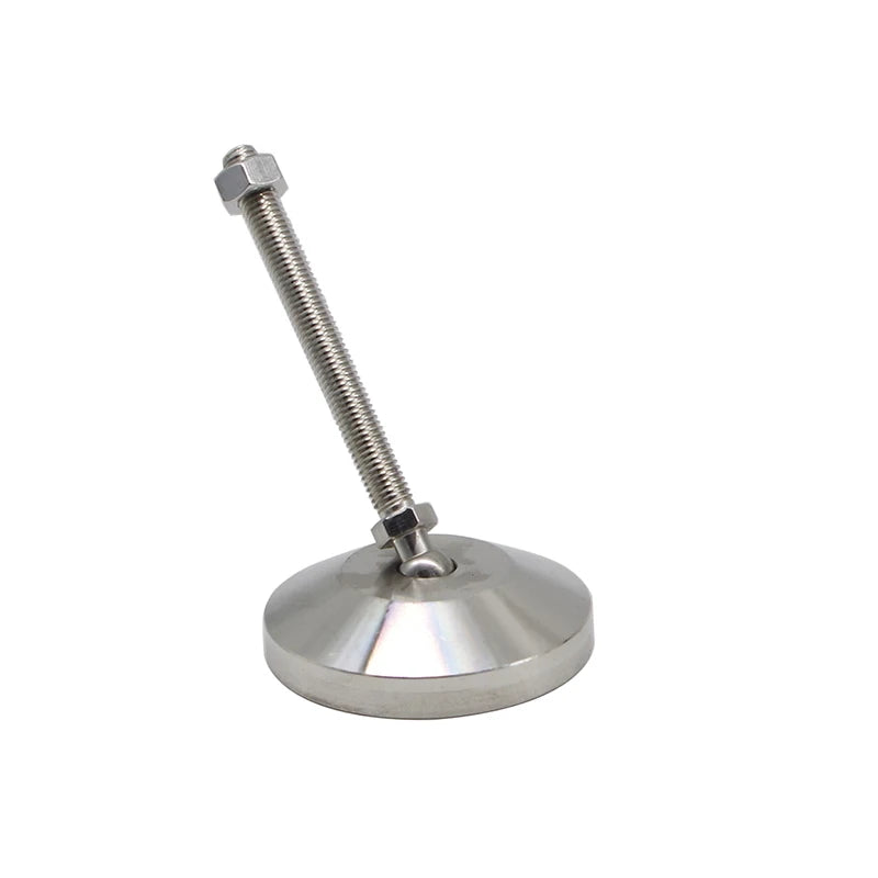 Leveling Feet 80R-M10*100 Ss304 Strong Stems Swivel Large Base Glides for Machine /safety Shield #7767