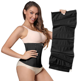 Plus Size Postpartum Private Label Latex Waist Trainer Shaper Girdle Corset Belt Fajas Colombianas Reloj De Arena Al Por Mayor