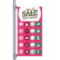Outdoor Pole Banner Stand Street Pole Banner Stand