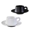 European Style Customized Logo Drinkware Set Ceramic Coffee and Tea Cup with Saucer Can Be Customized Colors