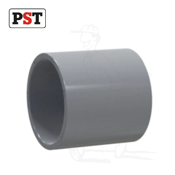 Grey Electrical PVC Coupling with for Mark UL514B Standard for Wiring Installation