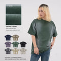 2024 Spring and Summer New Spray Horses Monkey Old Wash Men's T-shirt Street Vintage Short-sleeved Men's 310 Gsm t Shirt