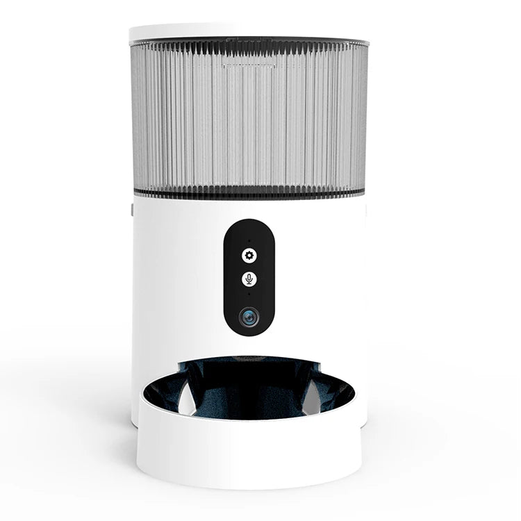 Factory Pet Supplies Wholesale Automatic Timed Cat Feeder Large Capacity Electronic Remote Control Cat Feeder Dispenser