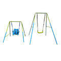 XNS071 Outdoor Baby Swing Toy Set New Patio Playground Swings Swing Set for Kids Kids Swing Set Outdoor Playground Swing Set