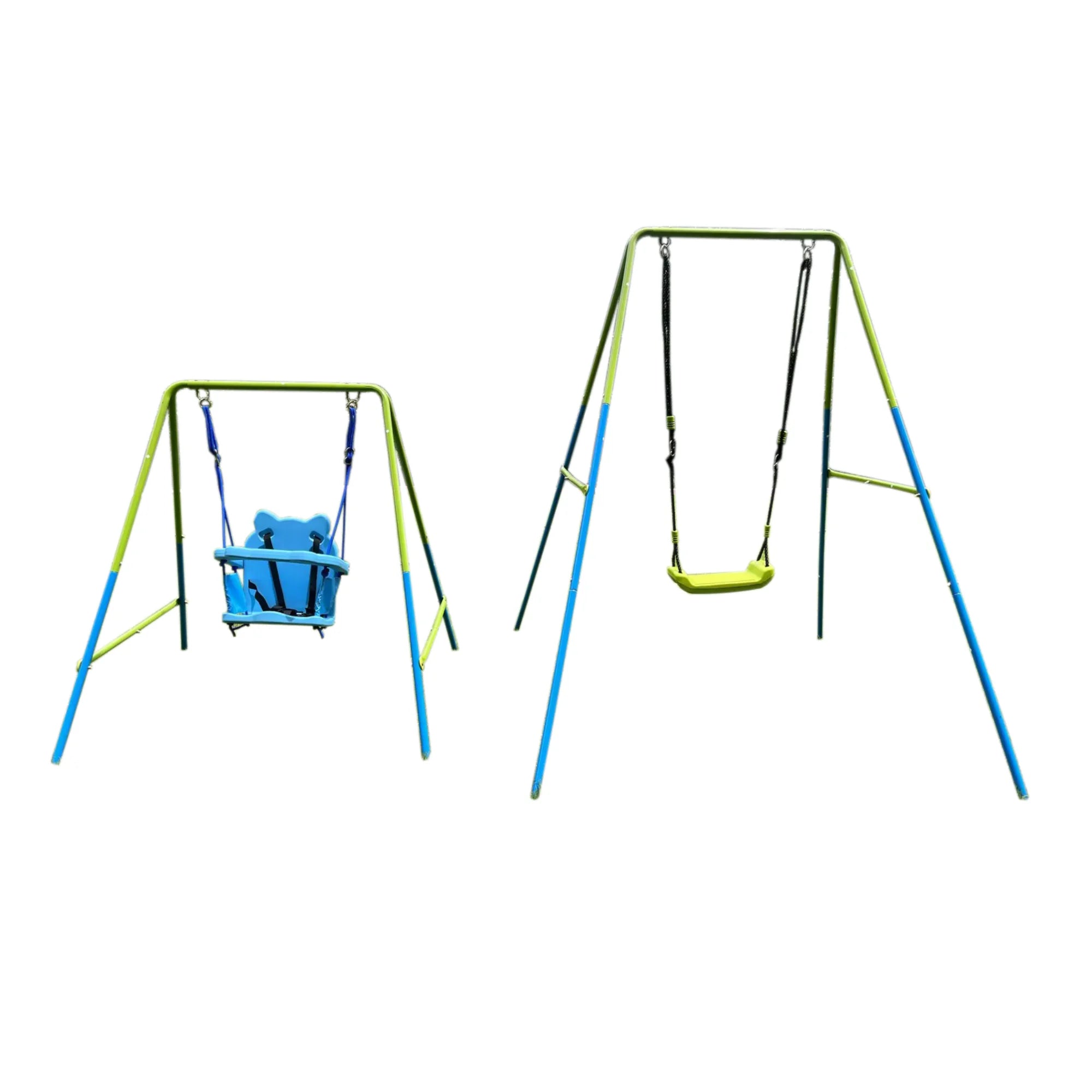 XNS071 Outdoor Baby Swing Toy Set New Patio Playground Swings Swing Set for Kids Kids Swing Set Outdoor Playground Swing Set