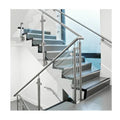 YL METAL Outdoor Balcony Railing Interior Stair Railing Stainless Steel Glass Railing
