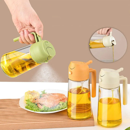 0.5g Once Spray 470ml Olive Oil Cooking Oil Barbecue Spray Atomization Spray Bottle