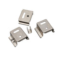 Custom OEM Bracket Manufacturer Angle Aluminium Brass Stainless Steel Metal Bracket Mounting Furniture Floating Shelf Brackets