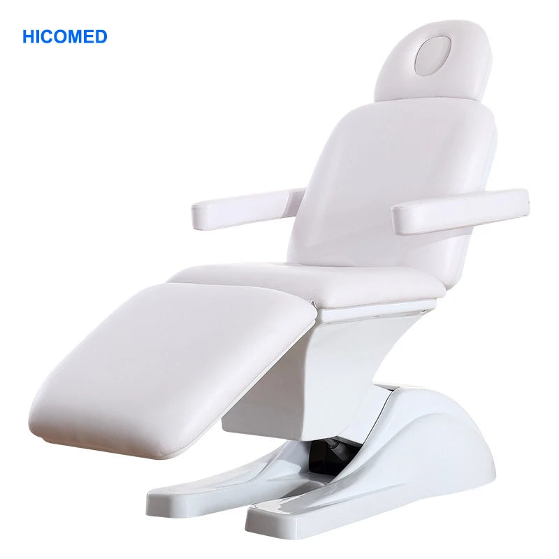 HICOMED Salon Furniture Wholesale Lifting Electric Beauty Bed Massage Table Tattoo Makeup Chair With 3 Motors