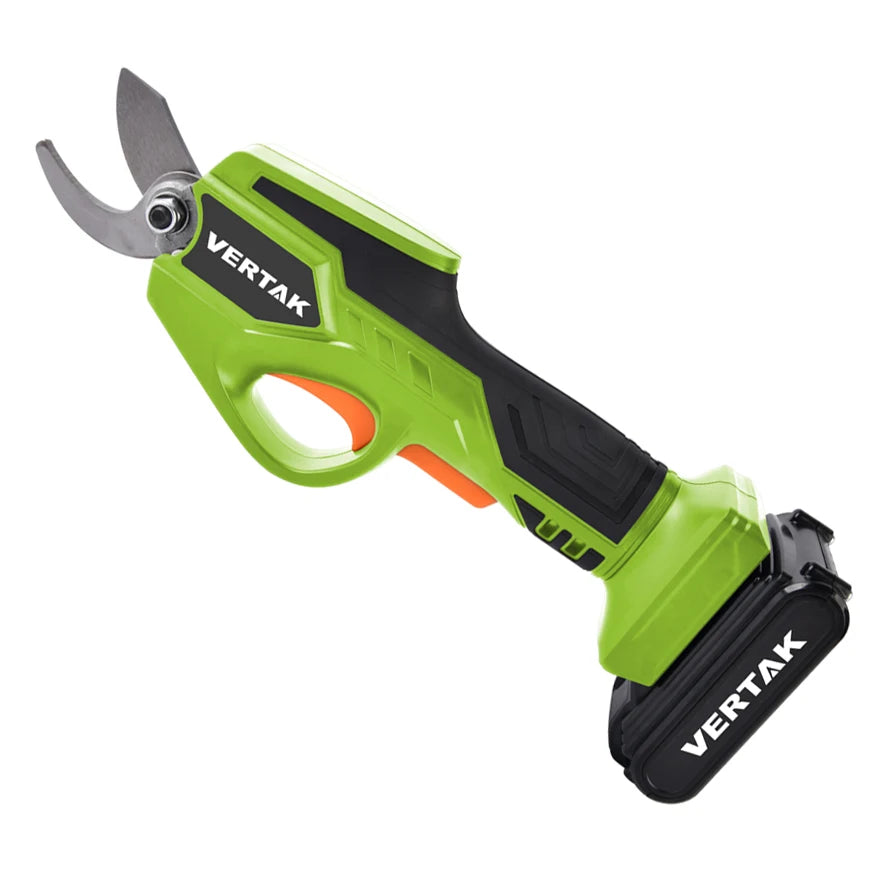 VERTAK 18V Lithium Battery Power Gardening Electric Pruning Shear Cordless Branch Pruner