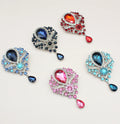 Jachon Fashion's Hot Selling Rhinestone Colorful Alloy Corsage Brooch Pin Accessories Flower Brooch Weddings Featuring Pearl