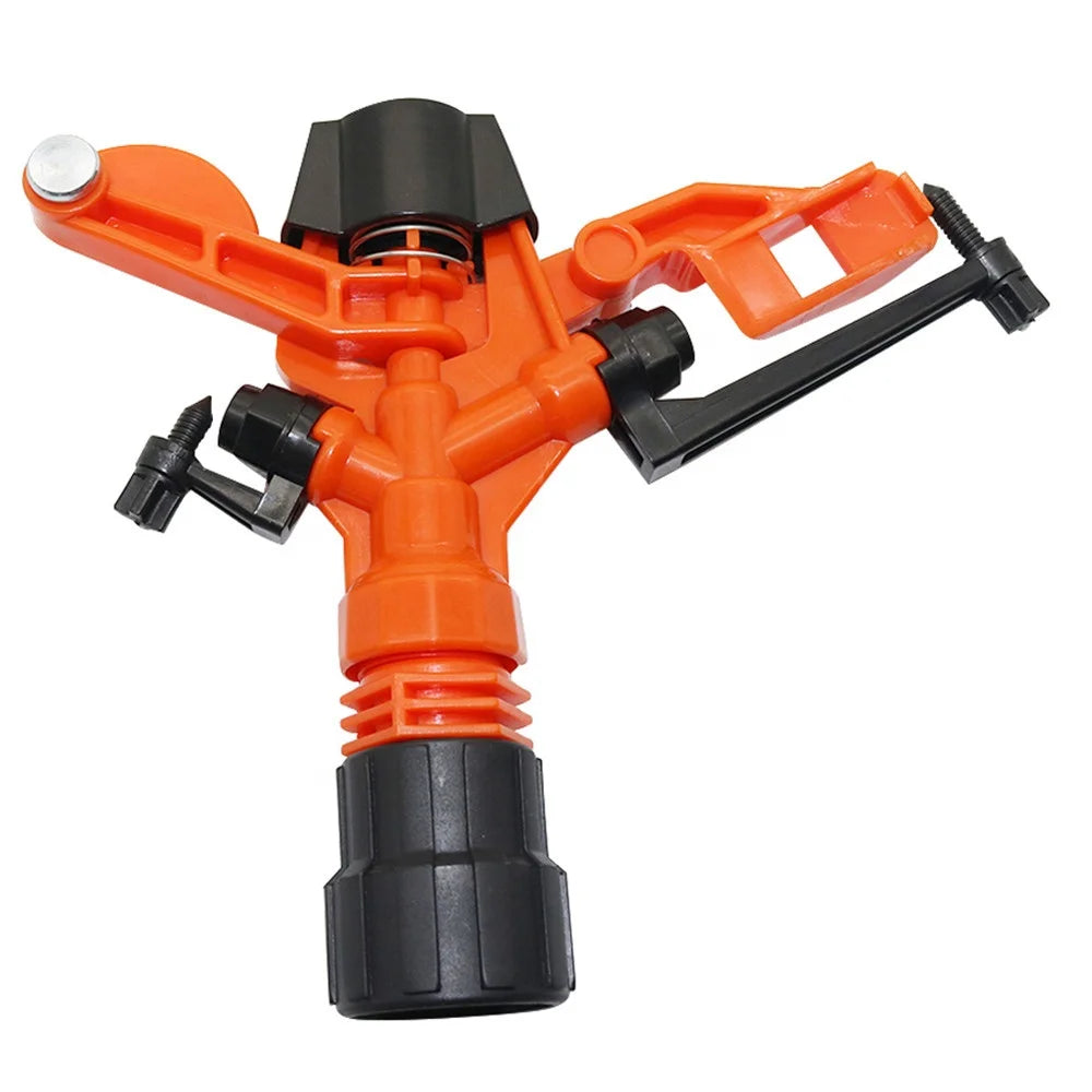 1 Inch to 3/4 Inch Agriculture 360 Adjustable Rotating Water Impact Sprinkler Garden Irrigation Sprinkler