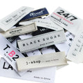 Top Rated Woven Clothing Labels Custom Size Iron-On Tags for Apparel Industry and Fashion Designers