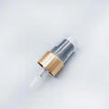Cream pump treatment pump Custom 20 410 fine head perfume micro shiny silver mist aluminum spray pump