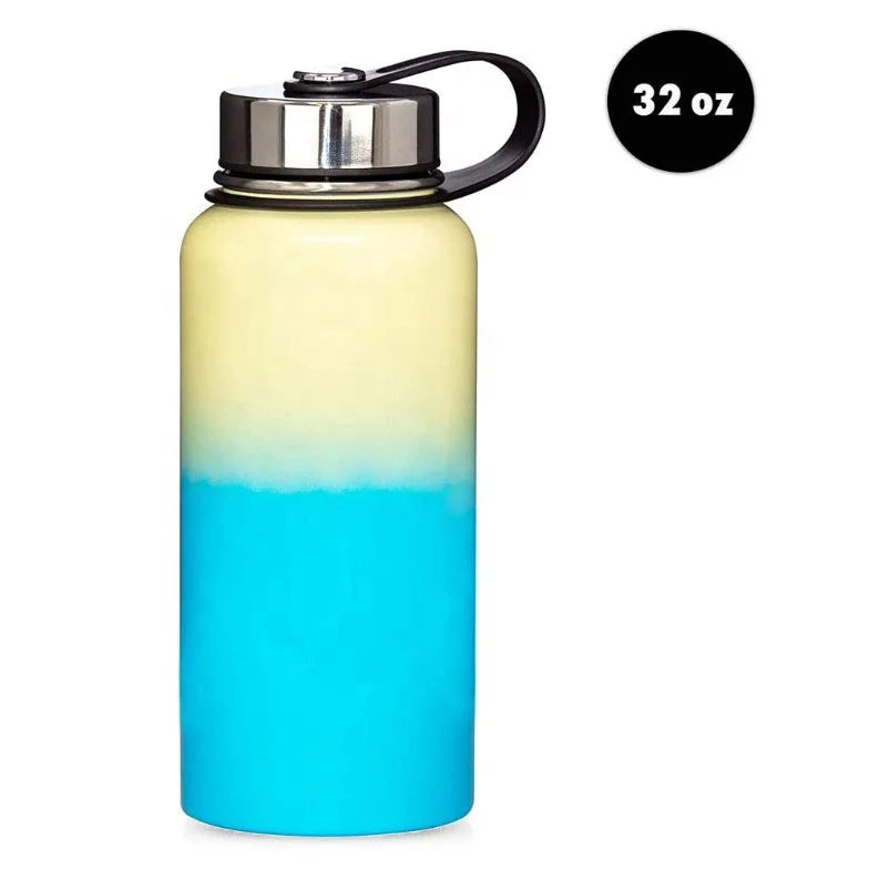 Girls Hot Product 18oz 32oz 40oz Hip Thermos Arabic Flask Stainless Steel Sports Tea Water Bottle Bpa Free Drinking Flask
