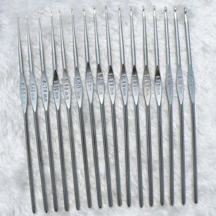 Wholesale Stainless Steel Knitting Needle Hook Crochet Hook for Hand Knitting Tools