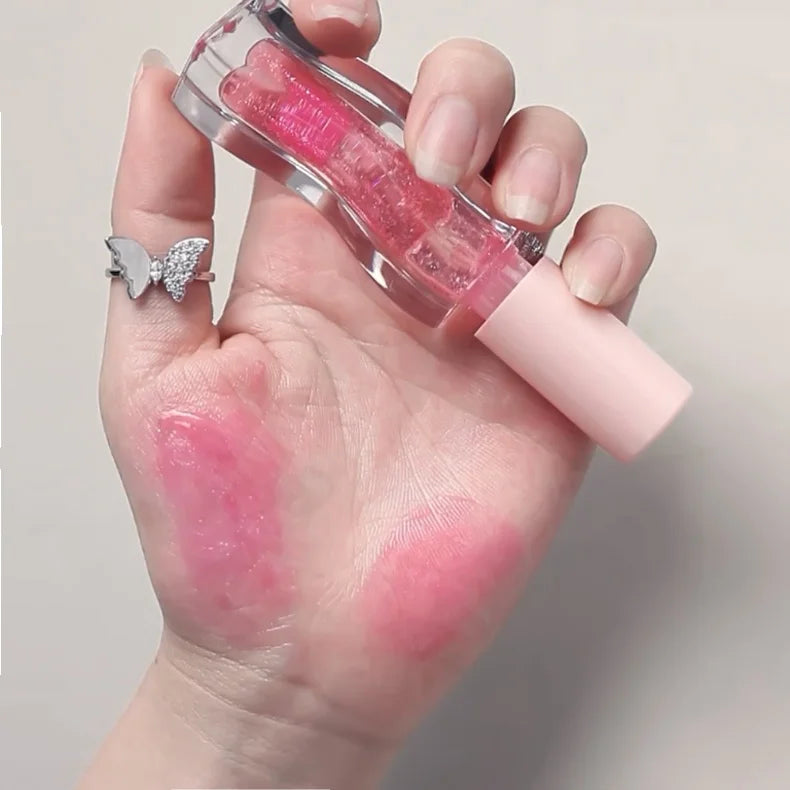 Wholesale Lip Oil Customize Your Brand Cosmetic Lip Plumper Oil New Tube