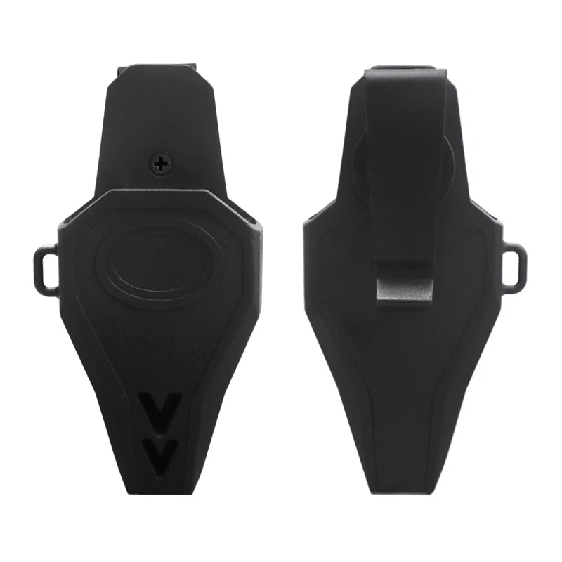 Fishing Pliers Sheath Scissors/ Tool Plastic Holder 360-Degree Rotatable Belt Clip Comes with Coiled Lanyard