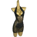 Sihaiyile Sexy Halter Night Club Party Rhinestone Dress Ladies Stripper Dance Wear Women Mini Banquet Cocktail Prom Sheath Dress